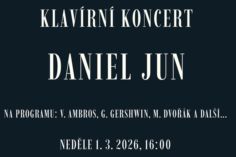 Klavírní koncert Daniel Jun